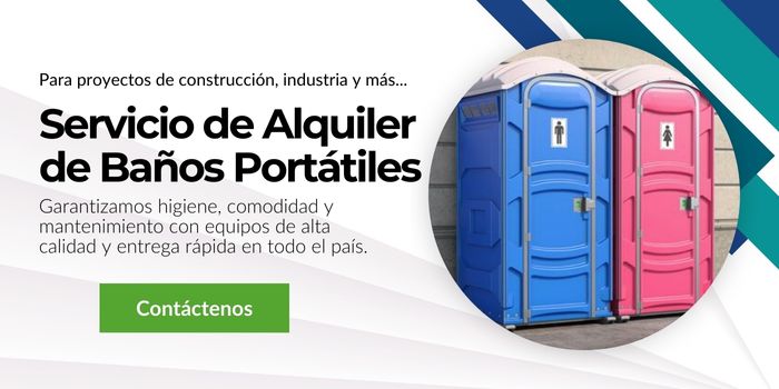 alquiler de banos portatiles